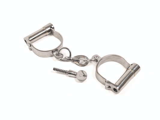 Darby Handcuffs (nickel-plated steel)