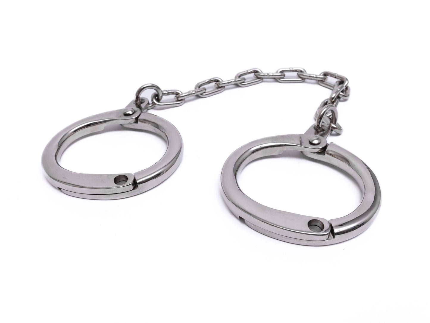 Gladiators leg irons in very heavy design, adjustable