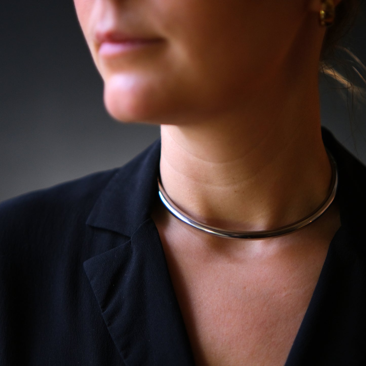 Eternity Collar Slave Collar 6mm (silver)