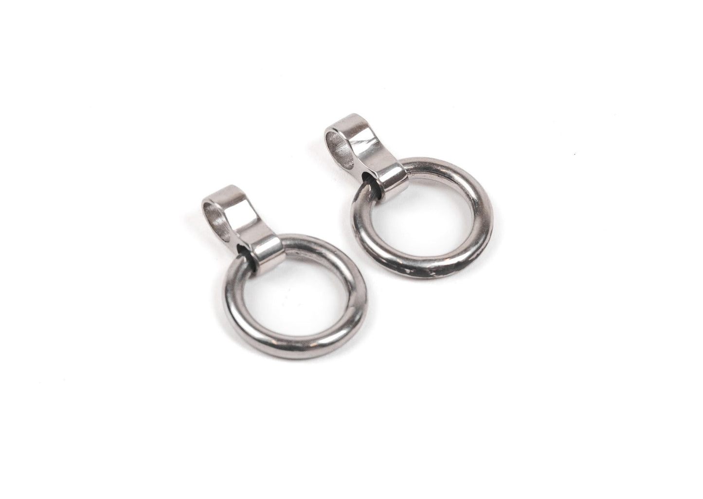 Thin locking jewelry bangles with key (Silver)