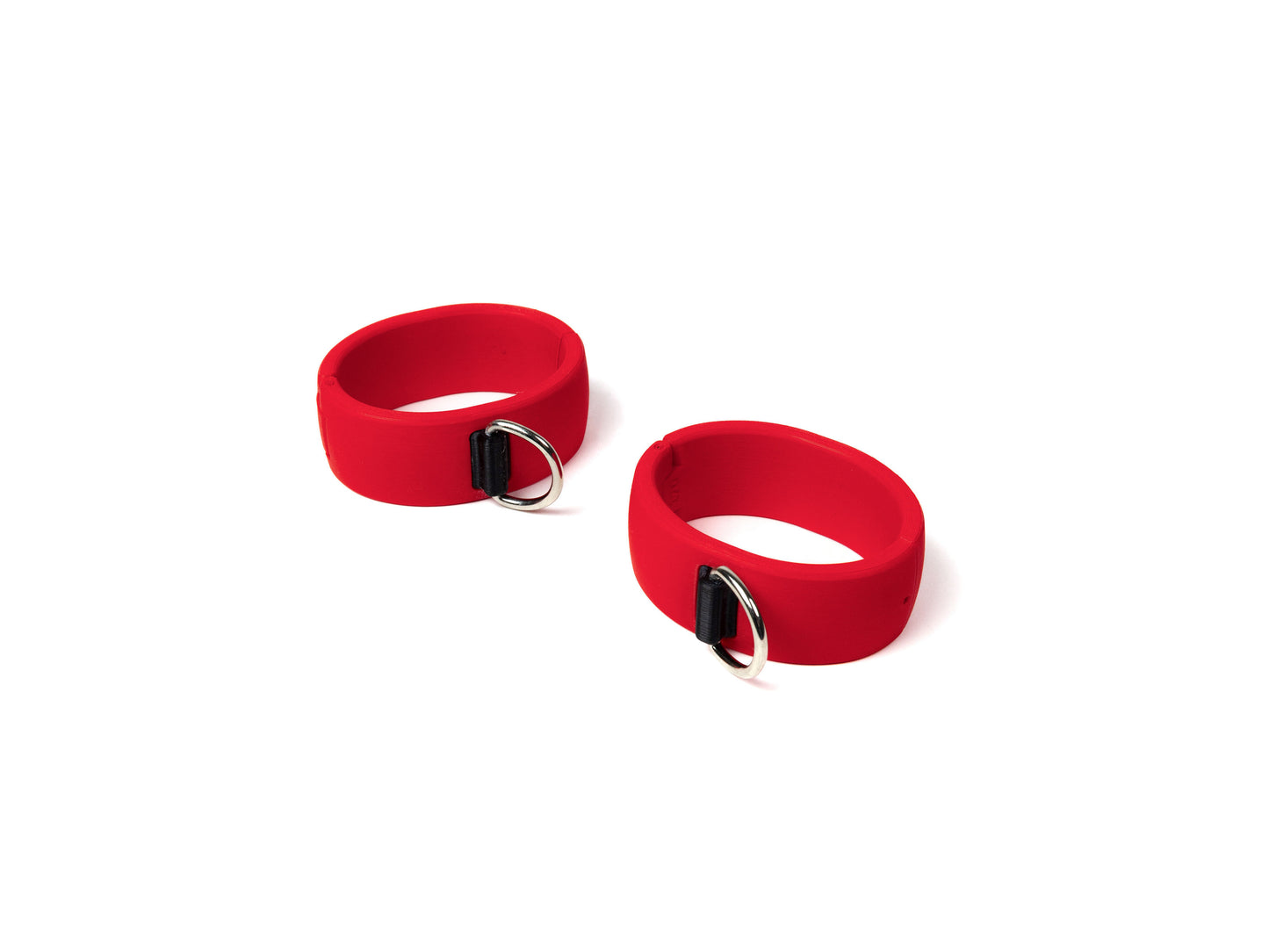 Quick-Shackles - custom made cuffs with D-ring and and snap lock