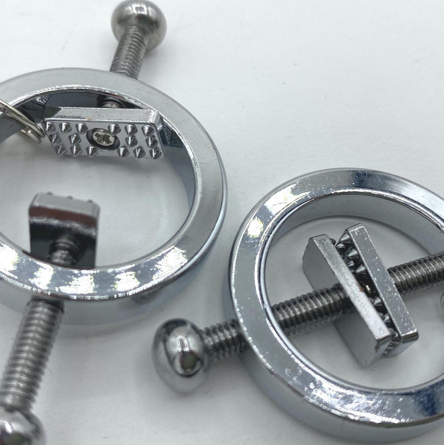 Stainless steel nipple clamps Adjustable