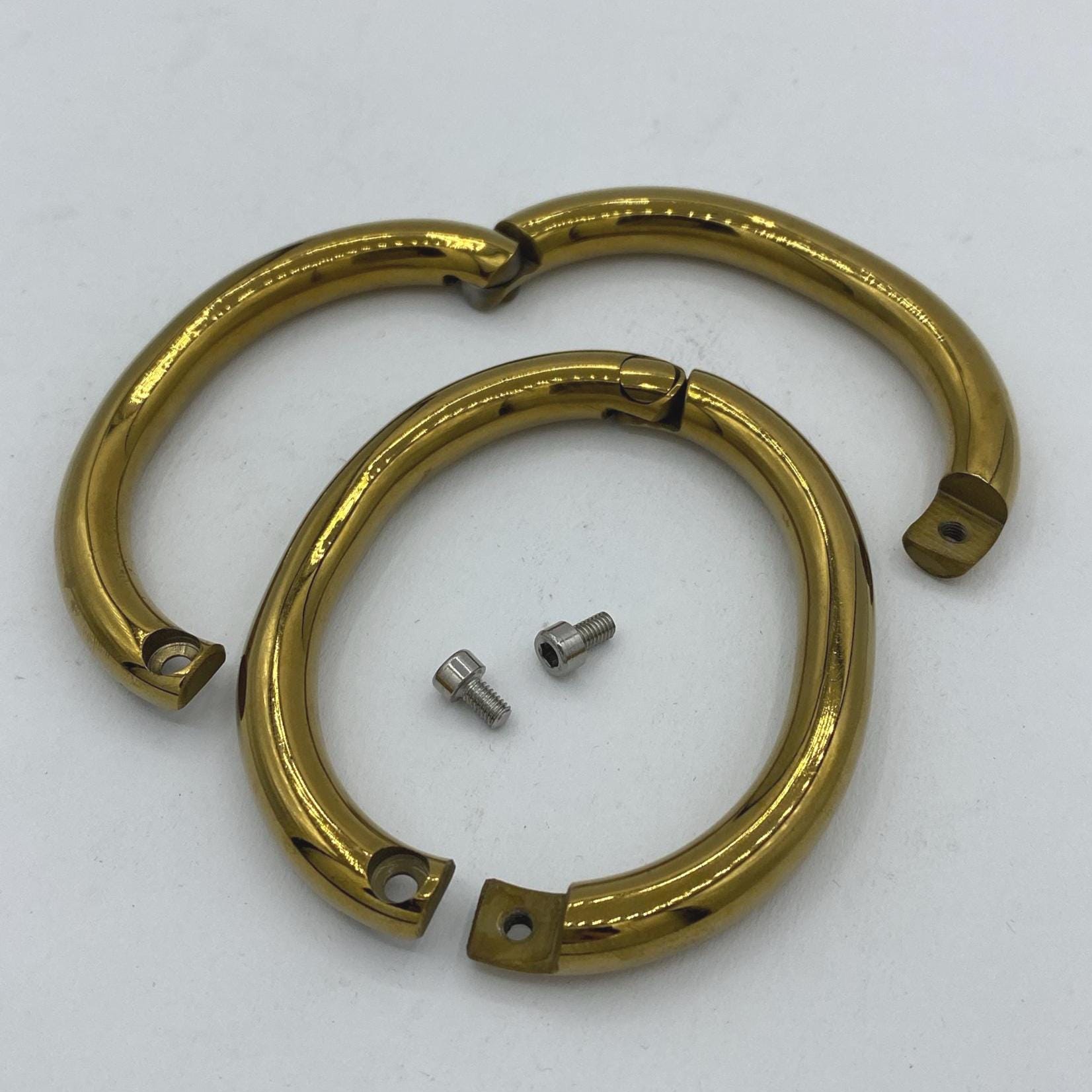 Gold handcuffs 15 Circumf.