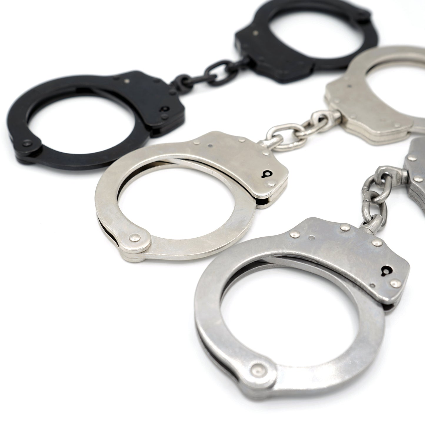 High quality police handcuffs with chain