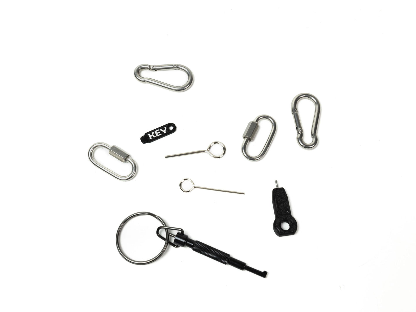 Ultimate key and connector set for handcuffs and collars