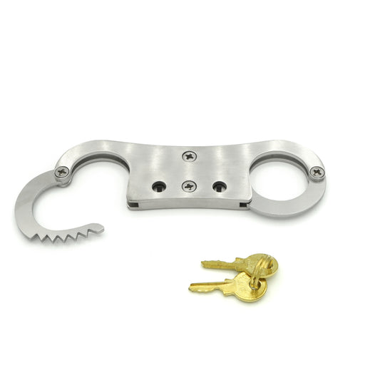 Premium stainless steel thumbcuffs