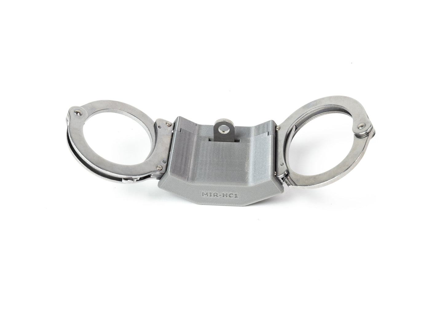 MakeItRigid Lock box Angled handcuffs with connector