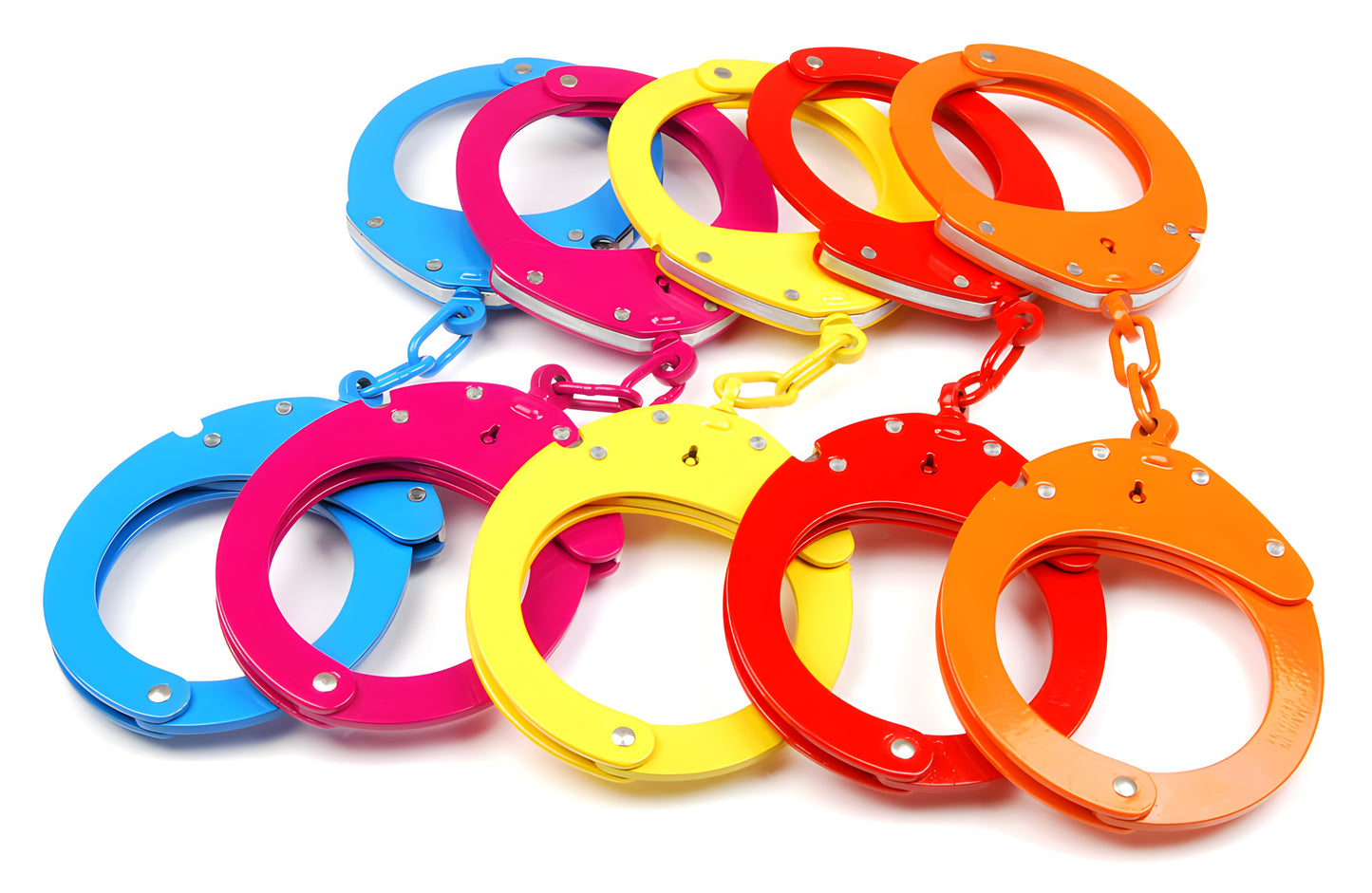 Handcuffs Clejuso Mod. 12A in multiple colors
