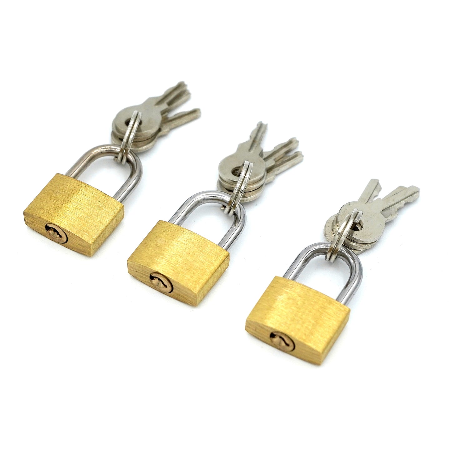 3 small bondage padlocks (20mm)