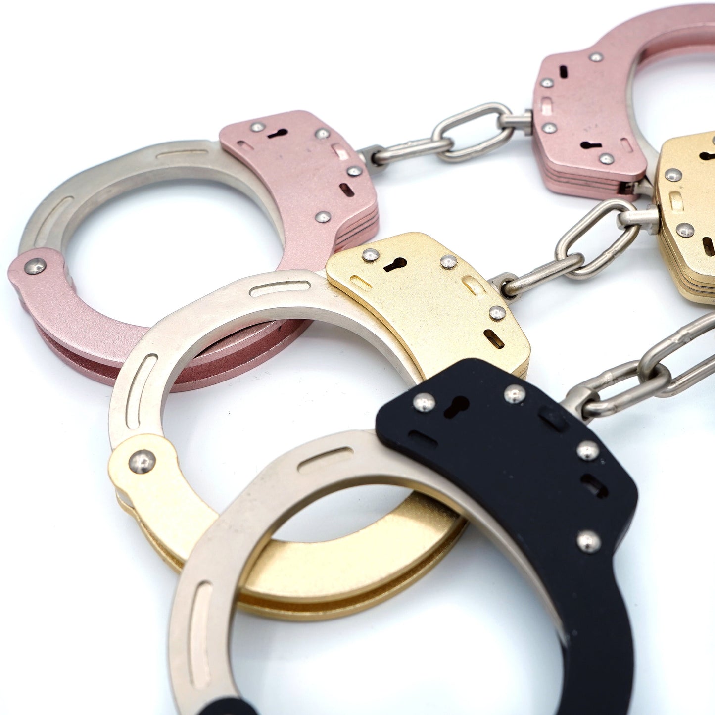 Coloured Metal Handcuffs out of Aluminium Alloy