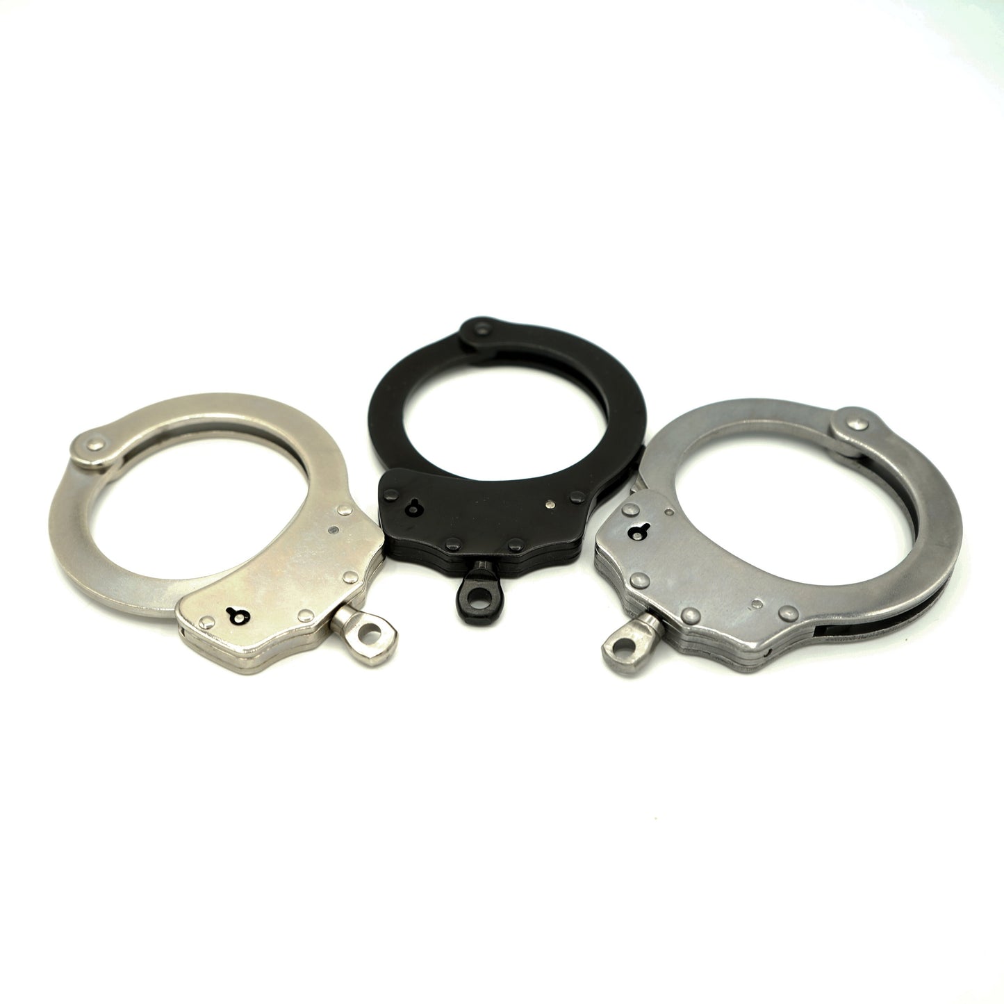 Stainless Steel Police Handcuffs Without Chain